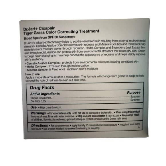 Dr. Jart+ Cicapair Tiger Grass Color Correcting Treatment SPF 30 50 ml - Picture 4 of 8